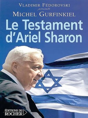 cover image of Le Testament d'Ariel Sharon